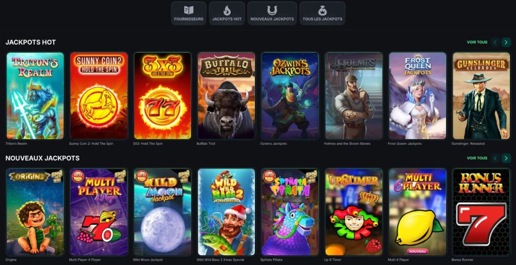 Kinbet Casino jackpots