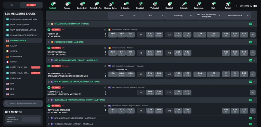 Kinbet Casino paris en ligne
